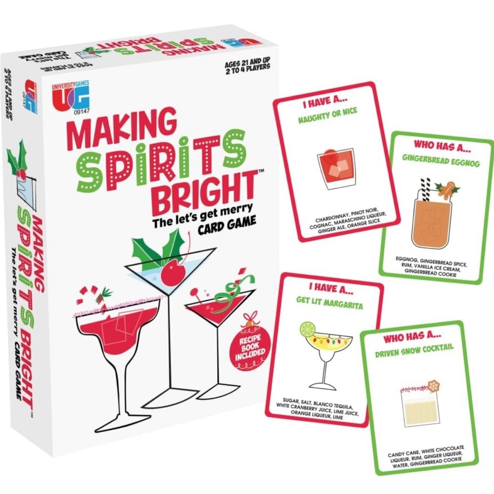 University Games Making Spirits Bright Card Game